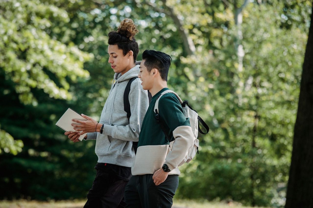 A campus scene - the OPT programme has become a key gateway to US tech jobs.