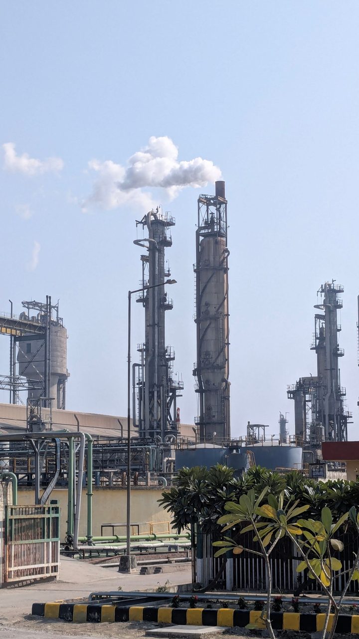 Petrochemical plant - energy security becomes a frontline issue.