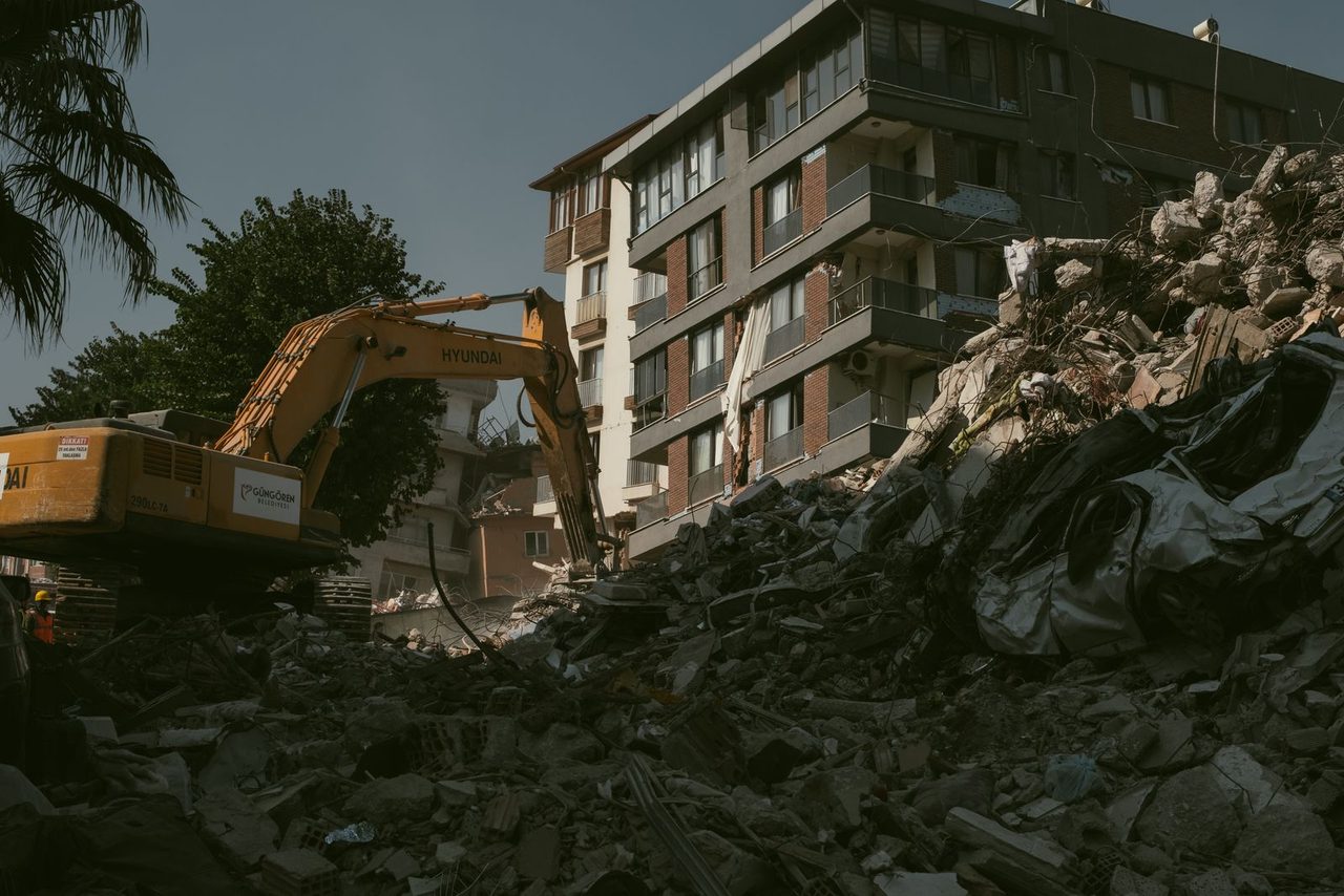 Crews work through the debris as the region takes stock of the damage.