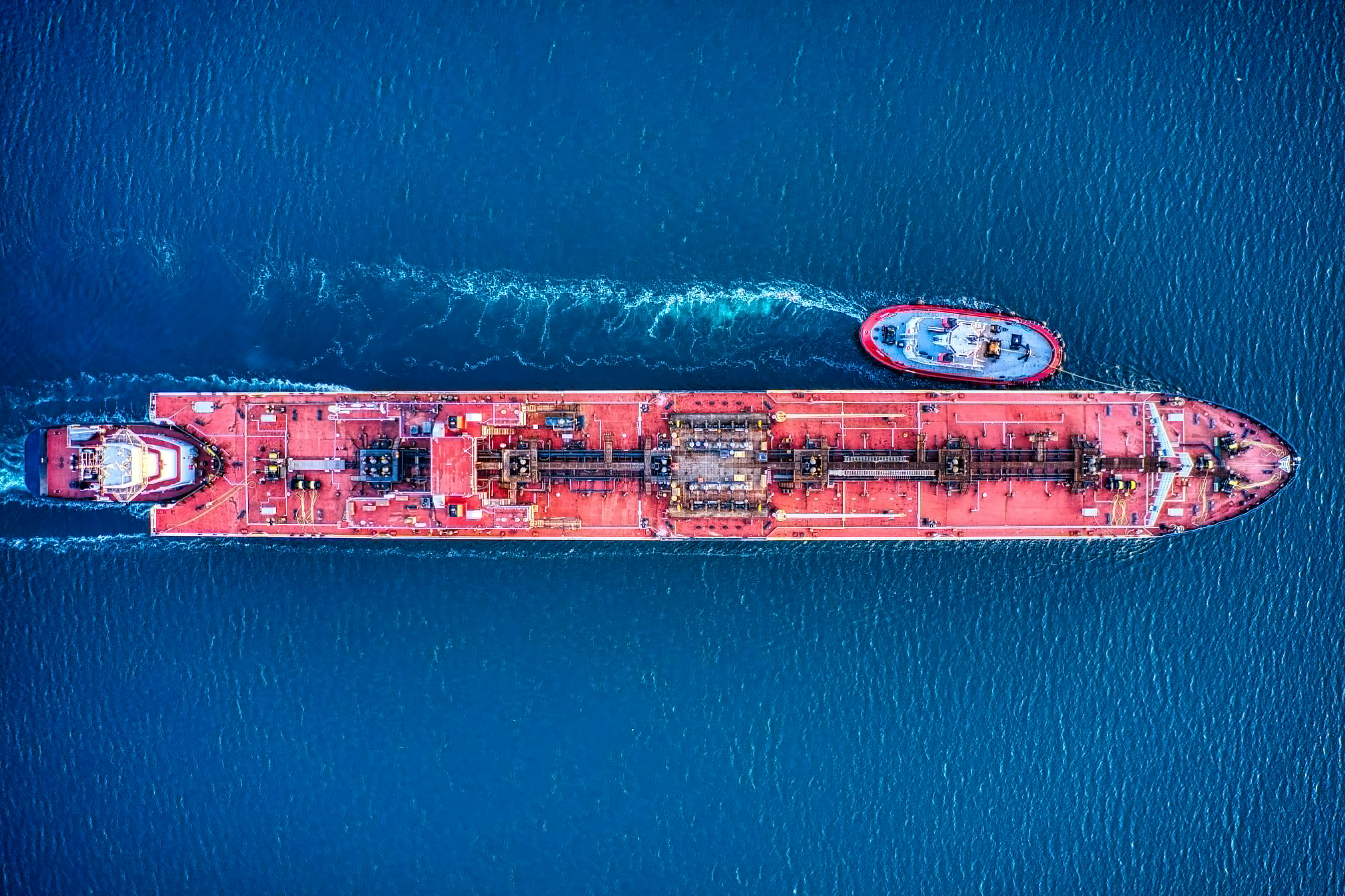 Tanker architecture close up β the global oil trade depends on Red Sea shipping.